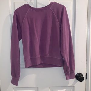 PURPLE CREWNECK